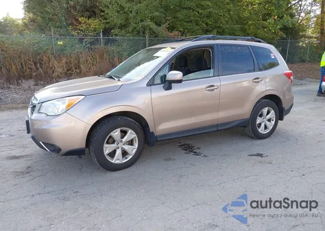 2016 Subaru Forester 2.5I Premium from USA, damaged, VIN JF2SJAFC4GH501659